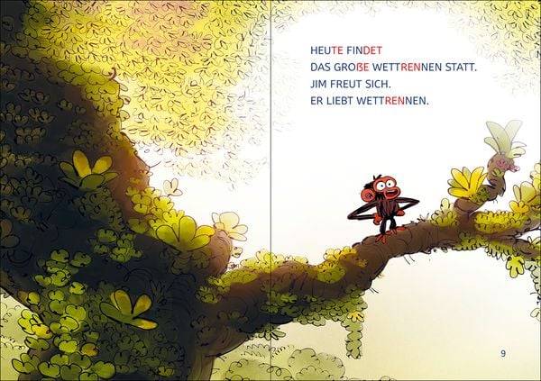 Leselöwen 1. Klasse - Jim ist mies drauf - Fertig, los ... Banane! (Großbuchstaben)