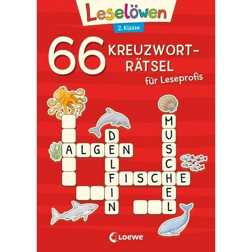 66 Kreuzworträtsel für Leseprofis - 2. Klasse (Rot) 66 Kreuzworträtsel für Leseprofis - 2. Klasse (Rot)