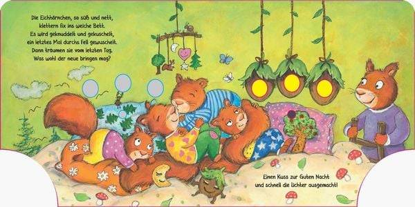 Puste mal die Lichter aus! - Schlafenszeit für kleine Tiere