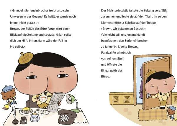 Detektiv Parzival Po (1) - Das Geheimnis der Frau Purpur