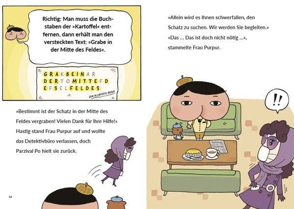 Detektiv Parzival Po (1) - Das Geheimnis der Frau Purpur