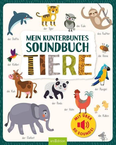 Mein kunterbuntes Soundbuch – Tiere