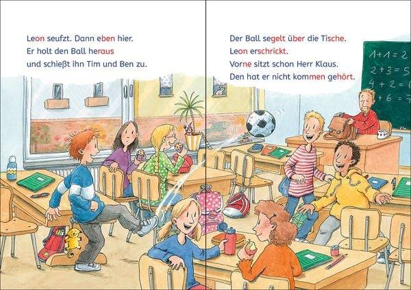 Leselöwen 1. Klasse - Hilfe, ich habe mich in meinen Lehrer verwandelt!