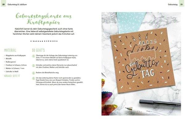 Die große Handlettering-Bibliothek - Inspiration & Vorlagen für jede Gelegenheit
