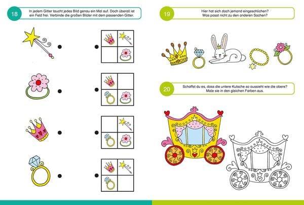 100 Gute-Laune-Rätsel - Prinzessinnen und Feen