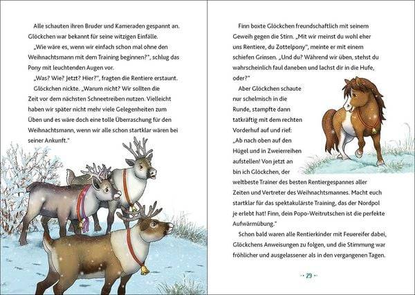 Glöckchen, das Weihnachtspony (Band 2) - Der Zauber des Nordsterns