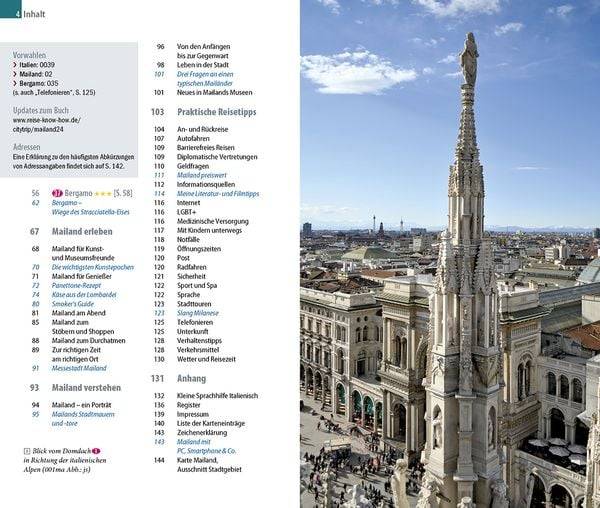 Reise Know-How CityTrip Mailand und Bergamo