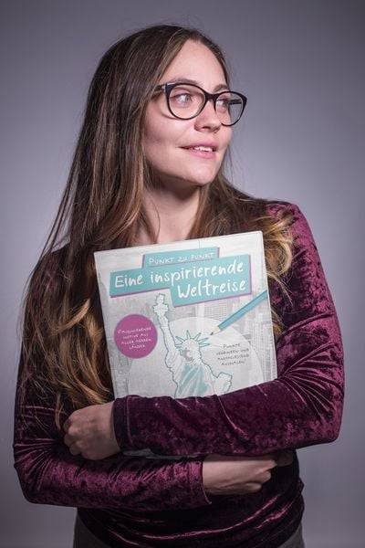 Punkt zu Punkt: Eine inspirierende Weltreise: Malbuch für Erwachsene