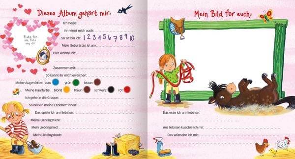 Meine Kindergarten-Freunde (Pferde)