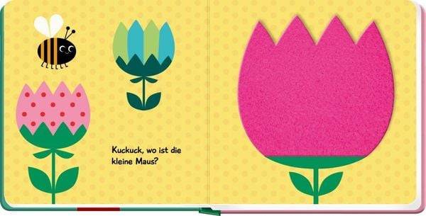 Mein Filz-Fühlbuch: Kuckuck, kleiner Hase!
