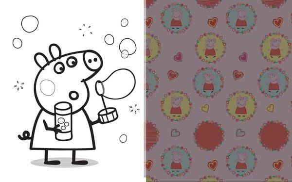 Peppa Pig Mein wutzig-tolles Kritzel-Kratzel-Buch