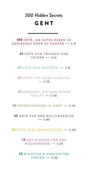500 Hidden Secrets Gent