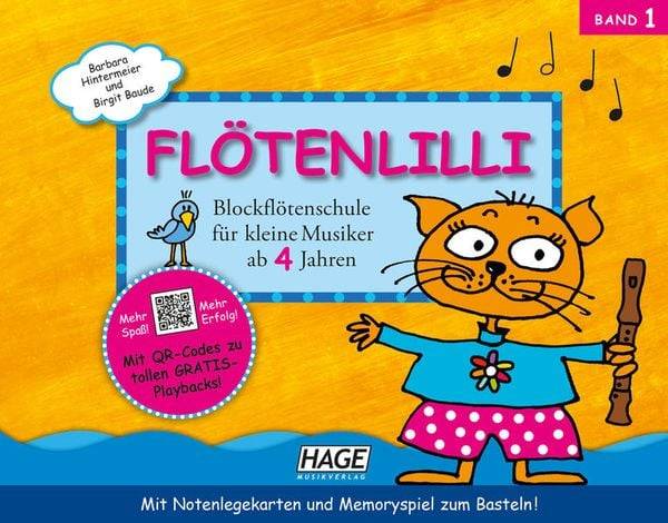 Flötenlilli - Blockflötenschule Band 1