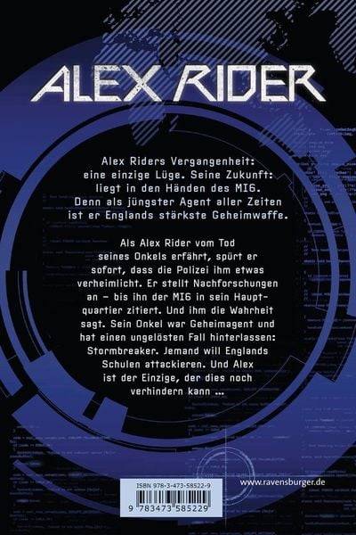 Alex Rider, Band 1: Stormbreaker (Geheimagenten-Bestseller aus England ab 12 Jahre)