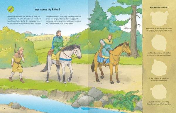 Wieso? Weshalb? Warum? Stickerheft: Ritter