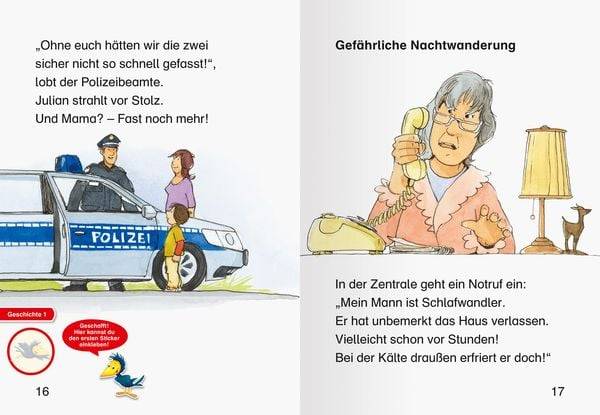 Polizeigeschichten - Leserabe 1. Klasse - Erstlesebuch für Kinder ab 6 Jahren