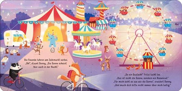 Mein leuchtendes Bilderbuch: Der Dachs entdeckt die Lichter der Stadt