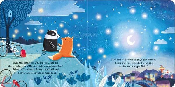 Mein leuchtendes Bilderbuch: Der Dachs entdeckt die Lichter der Stadt