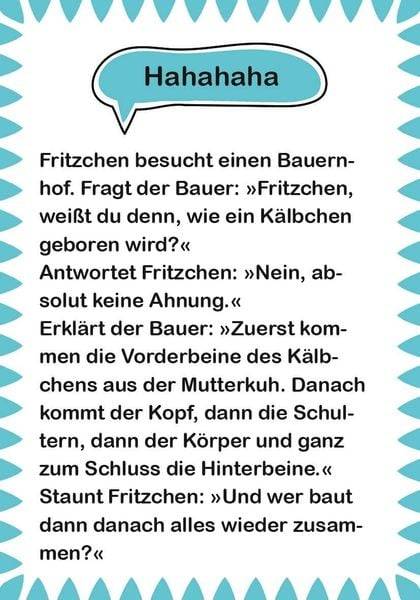 Fritzchen-Witze zum Kaputtlachen