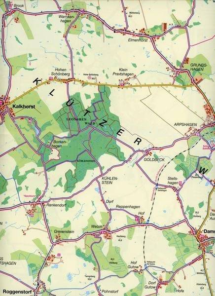 Ostseeküste um Boltenhagen 1 : 35 000