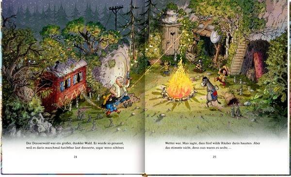 Der wilde Räuber Donnerpups - 6 lustige Räubergeschichten