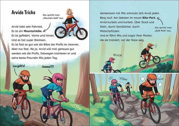 Leselöwen 3. Klasse - Aufregung im Bike-Park