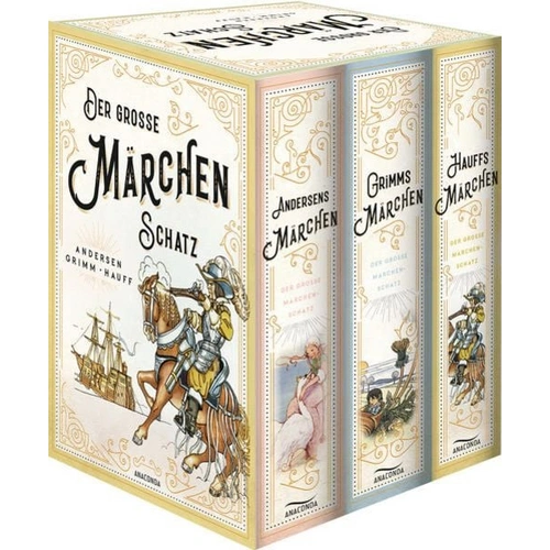 Der große Märchenschatz (Andersens Märchen - Grimms Märchen - Hauffs Märchen) (3 Bände im Schuber) Der große Märchenschatz (Andersens Märchen - Grimms Märchen - Hauffs Märchen) (3 Bände im Schuber)