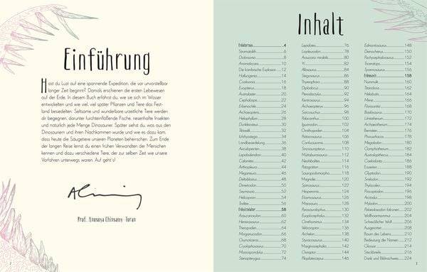 Wundervolle Welt der Dinosaurier und der Urzeit