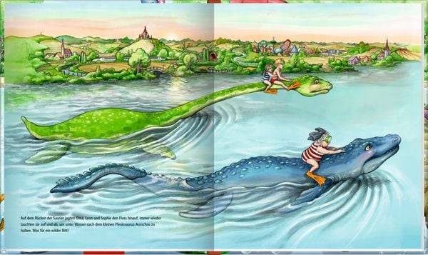 Dinosaurier im Freibad (Bd. 2)