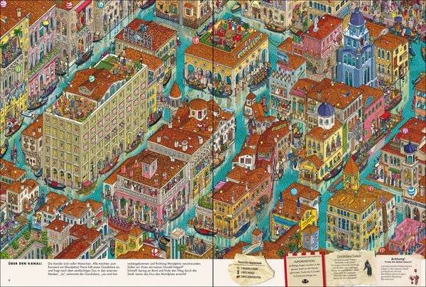 Pierre, der Irrgarten-Detektiv, und die geheimnisvolle Stadt der Masken