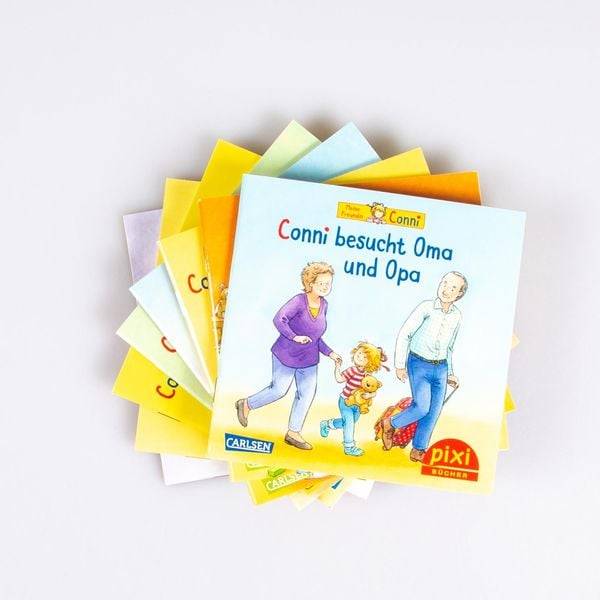 Pixi-Bundle 8er Serie 275: Connis bunte Welt (8x1 Exemplar)