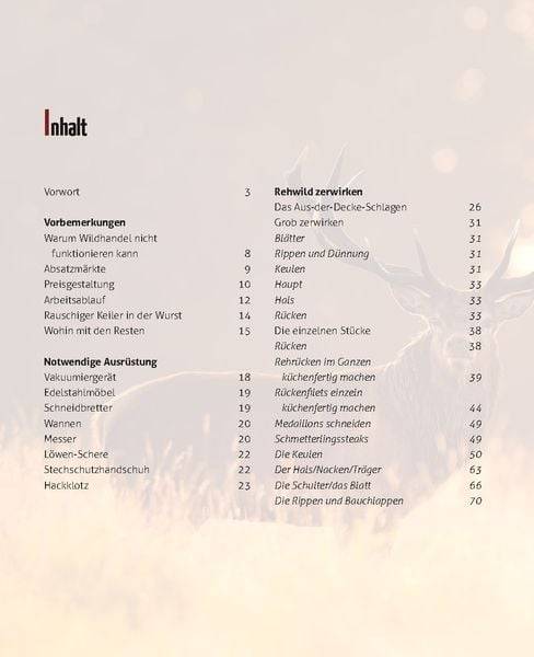 Wildverwertung praktisch: Wildbret schnell und erfolgfreich vermarkten