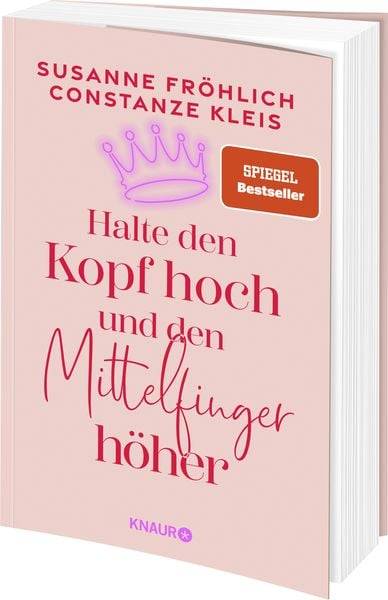 Halte den Kopf hoch und den Mittelfinger höher
