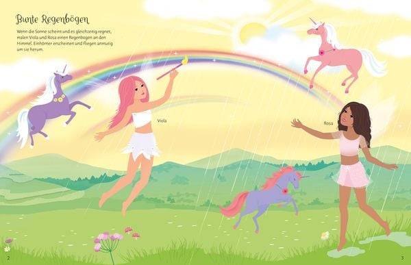 Meine glitzernden Anziehpuppen-Stickerbücher mini