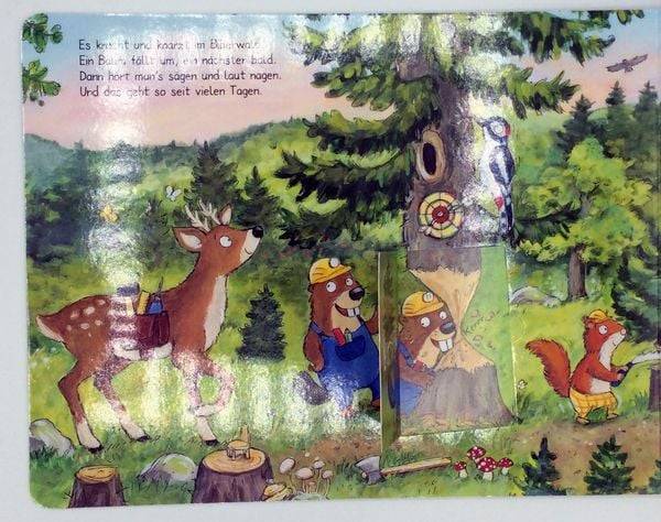 Benno Bibers Baustelle. Alle packen an, mit Bagger, LKW und Kran