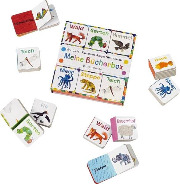 Die kleine Raupe Nimmersatt - Meine Bücherbox