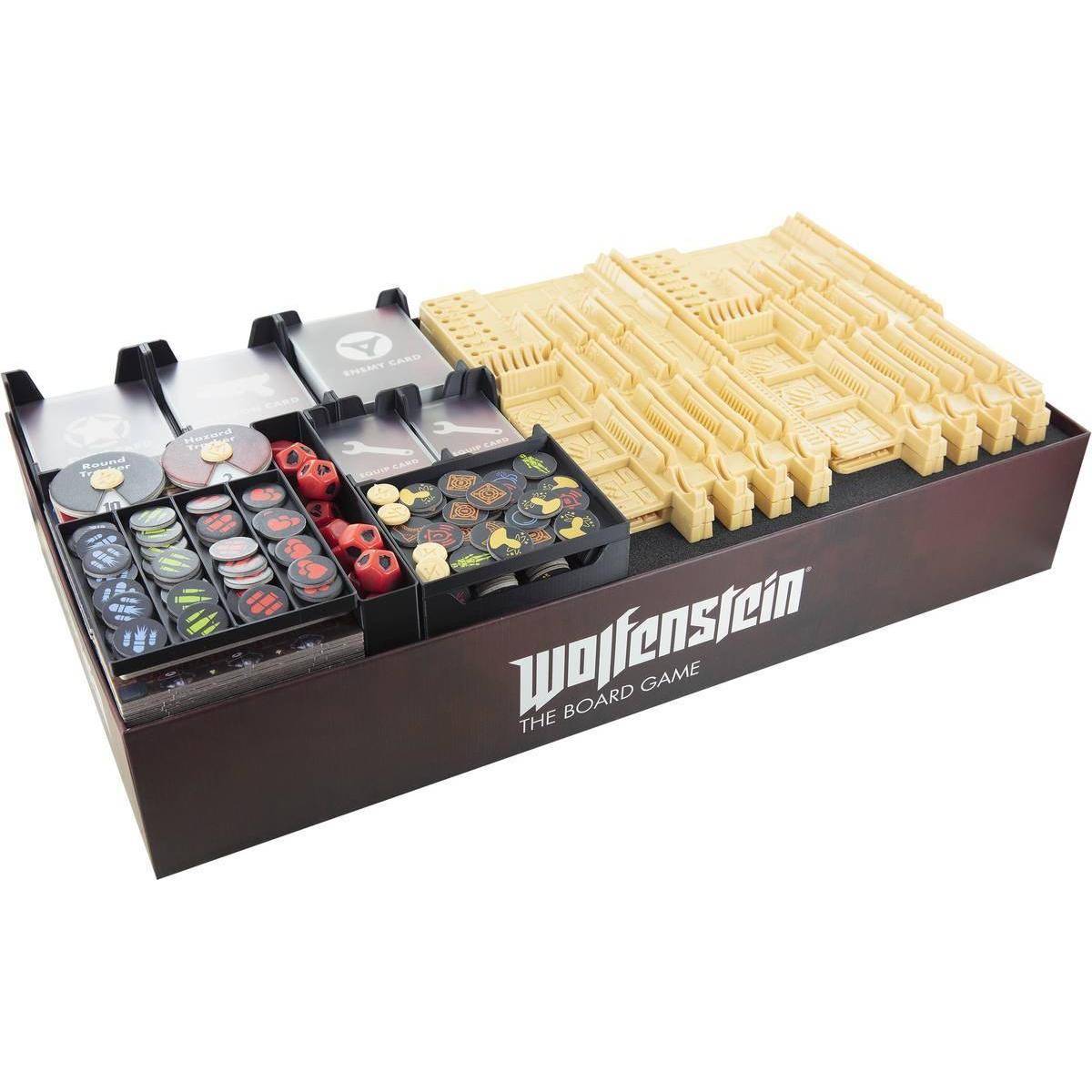 ORG165 - Schaumstoff-Set + Organizer für Wolfenstein: The Board Game - Grundspielbox