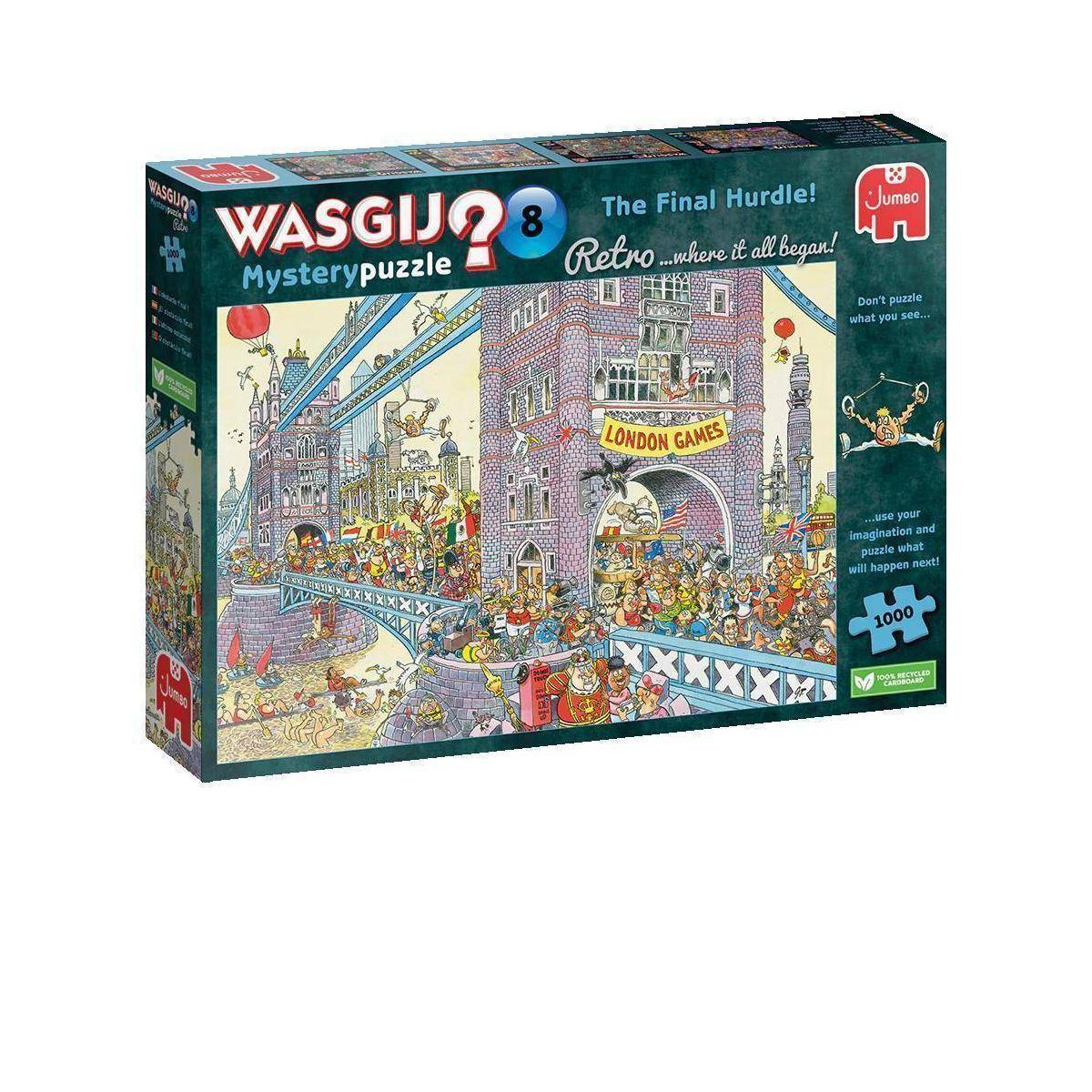 1110100330 - Wasgij Retro Mystery 8 - The Final Hurdle! 1000 Teile