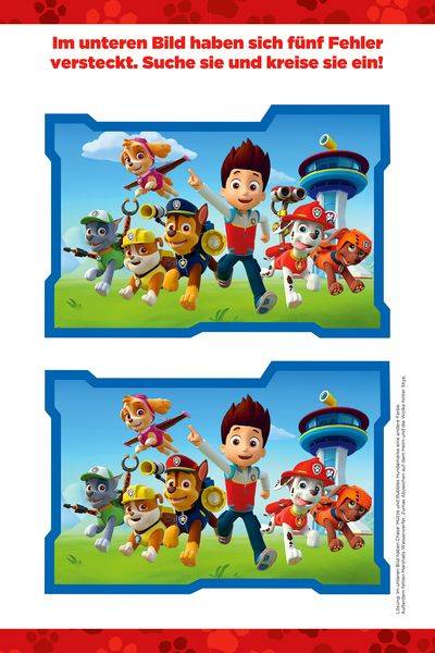PAW Patrol: Mein kunterbunter Vorschulblock