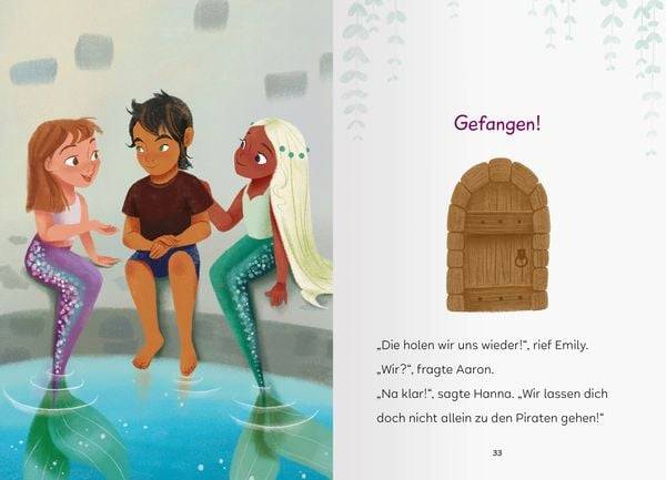 Emily Meermädchen - Die Kette des Königs (ein Meerjungfrauen-Erstlesebuch für Kinder ab 6 Jahren)