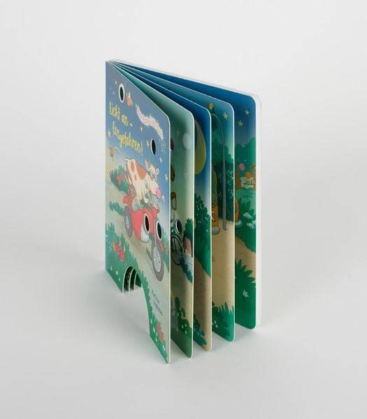 Mein Puste-Licht-Buch: Licht an – losgefahren!