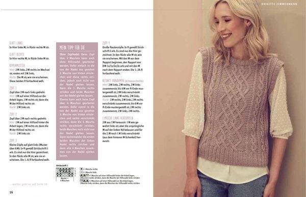 Pullunder-Style. Slipover stricken