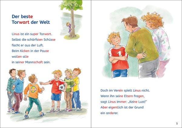 Leselöwen Lesetraining 2. Klasse - Fußballgeschichten