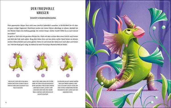 Kinder-Yoga für kleine Dinos