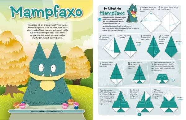 Pokémon: Origami - Falte Dein eigenes Pokémon