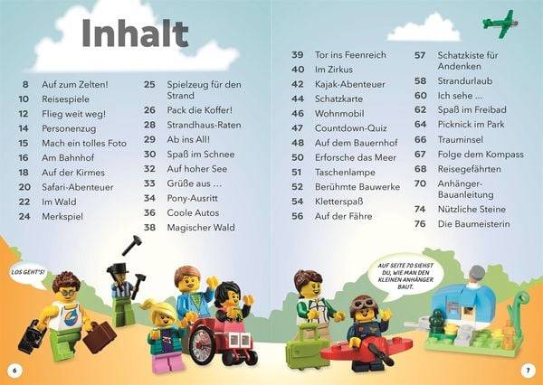 LEGO® Ideen für unterwegs