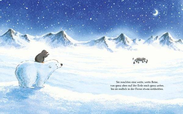 Oh wie schön, ein Pinguin!