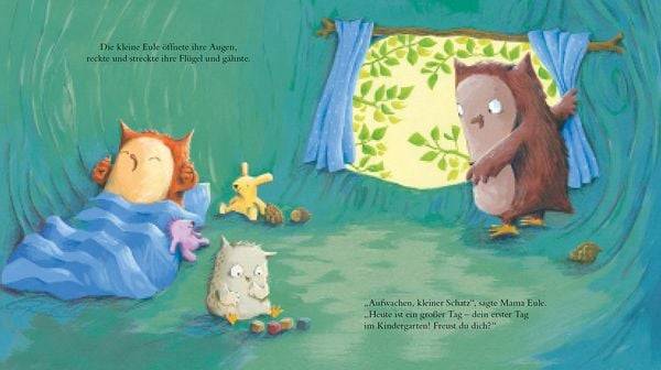 Die kleine Eule kommt in den Kindergarten