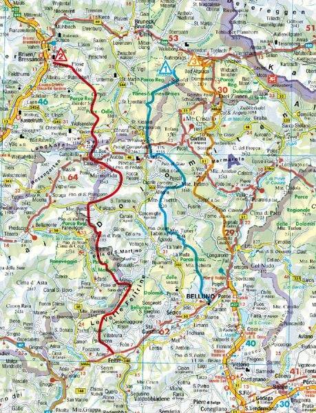 Dolomiten Höhenwege 1-3