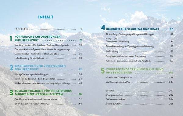 Fit für die Berge